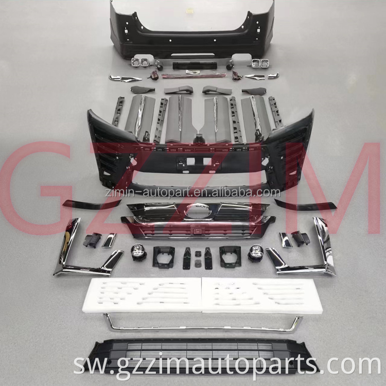 Mbele bumper grille kwa vellfire vifaa kamili vya mwili wa zamani hadi sehemu mpya za kuboresha